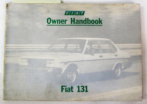 Fiat 131 gamma - gamma, manuale