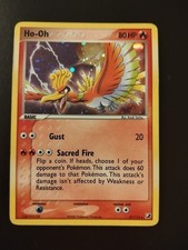 POKEMON 27/115 HO OH CARTA RARA HOLO SET EX FORZE SEGRETE INGLESE 