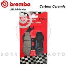 PASTIGLIE FRENO ANTERIORI BREMBO CARBON 07012 BENELLI VELVET 125 2009