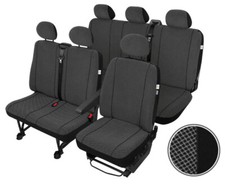 Mercedes Vito 6-Sitzer Sedili Coprisedili Set Robusto Facile Da Tessuto