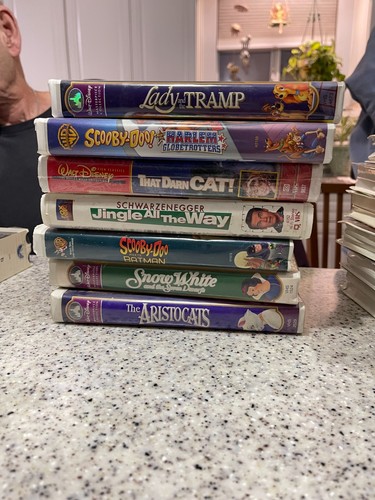 Lot disney vhs tapes - disney,