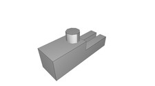 Clip supporto cassetto - clip,