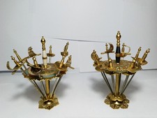 Set Spade Di Toledo Da Cocktail Stuzzicadenti Vintage Anni 70