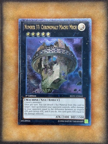 Yugioh numero cronomalia - yugioh, 33: