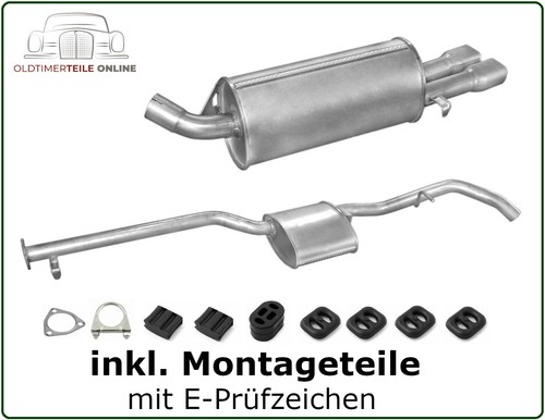 Kit marmitta per - , opel