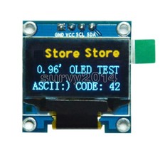 0.96" Yellow &Blue I2C IIC