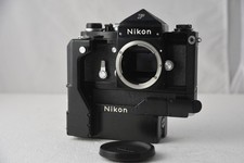 NIKON F EYE LEVEL BLACK COMPLETA DI DORSO CON MOTORE NIKON F-36 COME NUOVO TOP