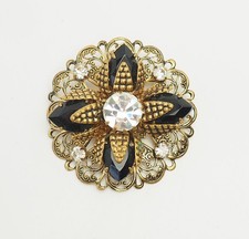 Decorativo Color Oro Cristalli