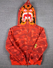 Felpa con cappuccio Bape Shark