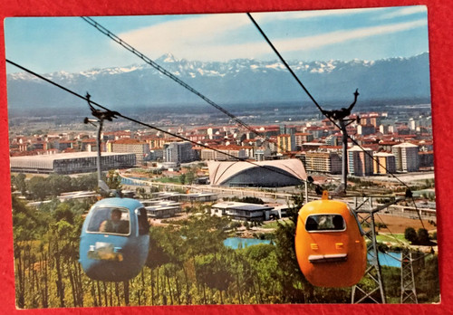 Torino italia la funivia - la,