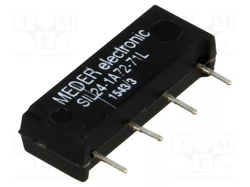 Max 200vdc spst - spst-no, 1,25a