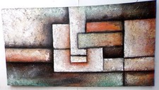 Quadro astratto moderno arredo