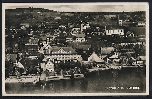 Hagnau vista del luogo - hagnau,,