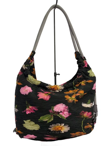 Desigual shoulder bag black - desigual,