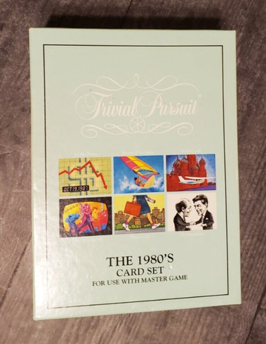 Trivial pursuit the 1980 - pursuit,