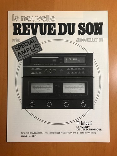 Mcintosh nouvelle revue - mcintosh, du