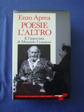 ENZO APREA-POESIE-L' ALTRO-E L'INTERVISTA DI M. COSTANZO-PIRONTI 1990-PRIMA ED.