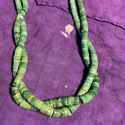 Collana turchese doppio filo