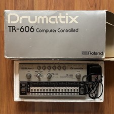 Roland TR-606 Drum Machine Analogico Computer Boxato Ottime Condizioni