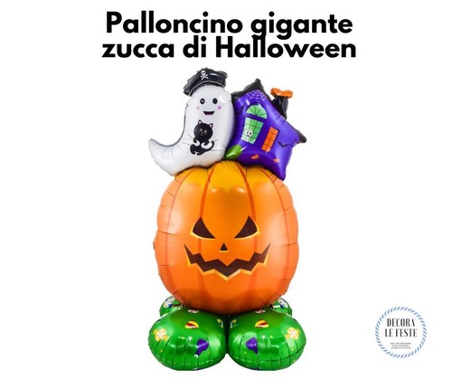 Palloncino gigante zucca - 1,