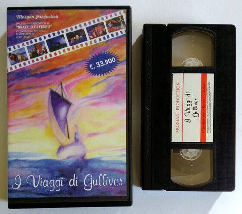 Vhs viaggi gulliver film - vhs,