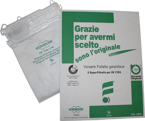 Sacchi folletto vorwerk - sacchi,