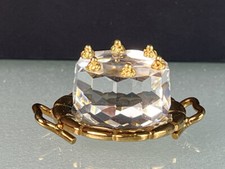 Statua Swarovski cristallo 191602 torta 4 cm. - Ottime condizioni
