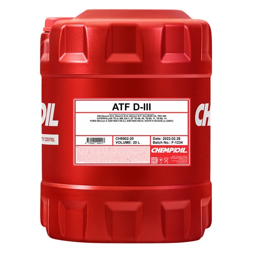 Chempioil atf iii - atf, d-iii