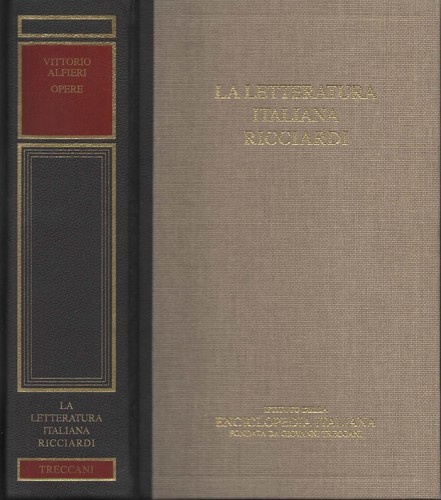 Libro alfieri opere solo tomo - libro,