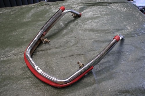Paraurti cromato rosso usato - paraurti, cromato/rosso
