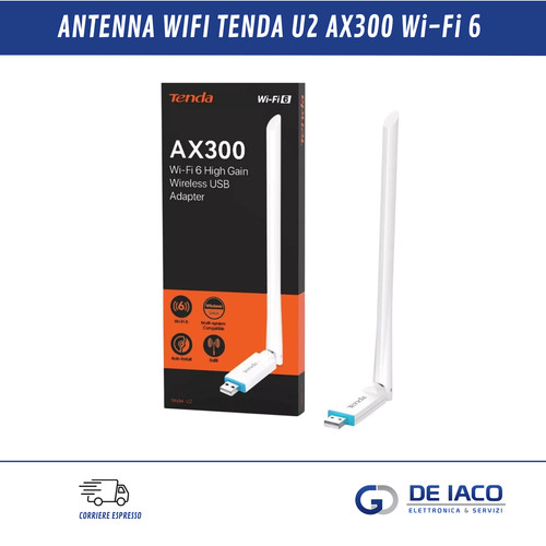Tenda ax300 6 antenna - wi-fi,