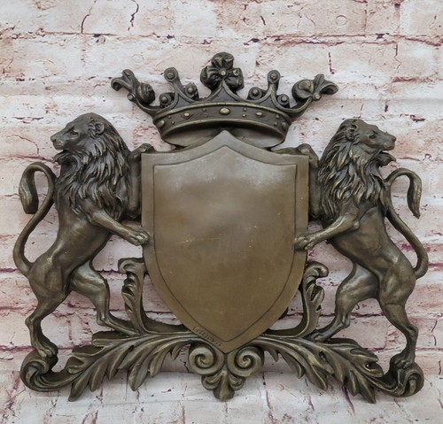 Art deco due leoni simbolo - art,