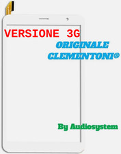 VETRO +TOUCH SCREEN per CLEMENTONI CLEMPAD REVOLUTION 3G V58978 16628 9" BIANCO