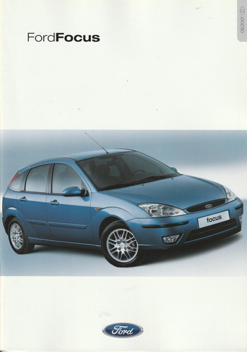 Brochure ford focus - brochure, 09/01