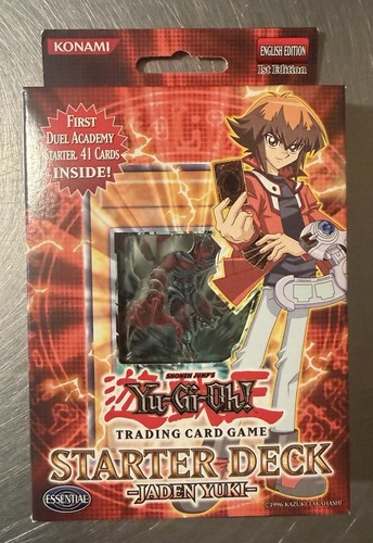 Starter deck yugioh jaden yuki - deck,