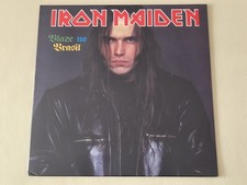 IRON MAIDEN  "BLAZE NO BRAZIL" LP VINYL NEW, NOT SEALED.