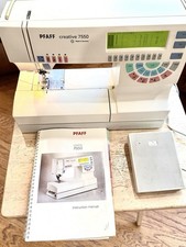 PFAFF CREATIVE 7550 MACCHINA