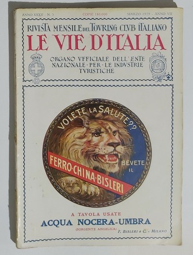 16421 vie italia 1929 - d'italia, 3/1929