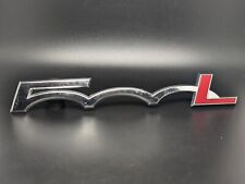 FIAT 500L 500 L LOGO SUPERIORE SIGLA EMBLEMA FREGIO STEMMA SCRITTA BADGE TARGA