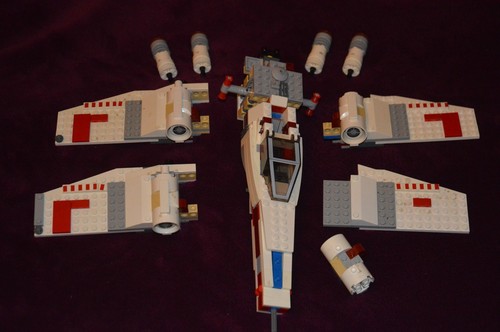 Lego star wars wing - lego, x-wing