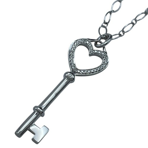 Collana chiave cuore tiffany - tiffany, &