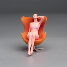 Sedia a uovo miniature sedia a