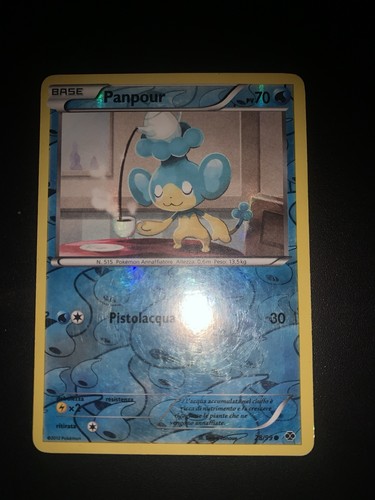 Carta pokemon panpour - pokemon, 28/99