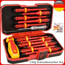 Set cacciaviti elettricista isolato 13 pezzi VDE,1000V cacciavite strumento