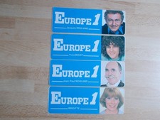 4 Adesivi Radio - EUROPA 1