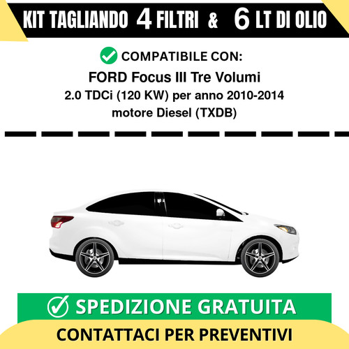 Tagliando per ford focus - tagliando,