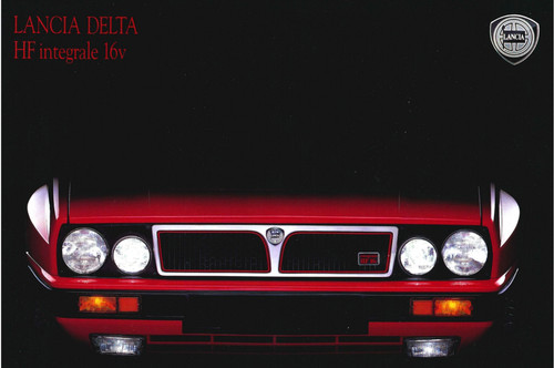 Depliant brochure lancia delta - depliant,