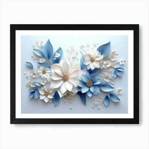 Stampa artistica fiori - , di