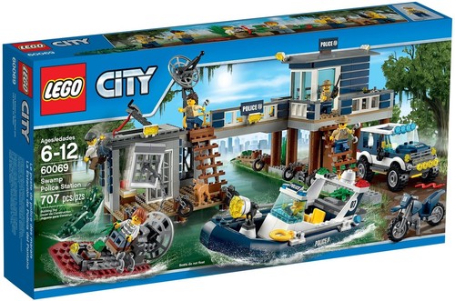 Lego city 60069 swamp police - city,