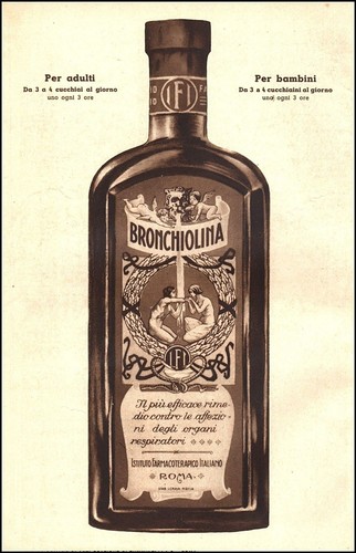 Pubblicita 1935 bronchiolina - 1935,